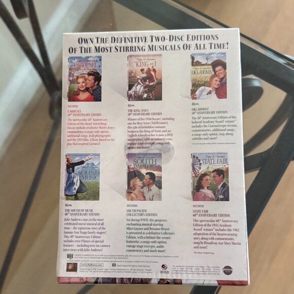 The Rodgers & Hammerstein Collection - 6 Movies (12-Disc Box Set, DVD) - Picture 2 of 4